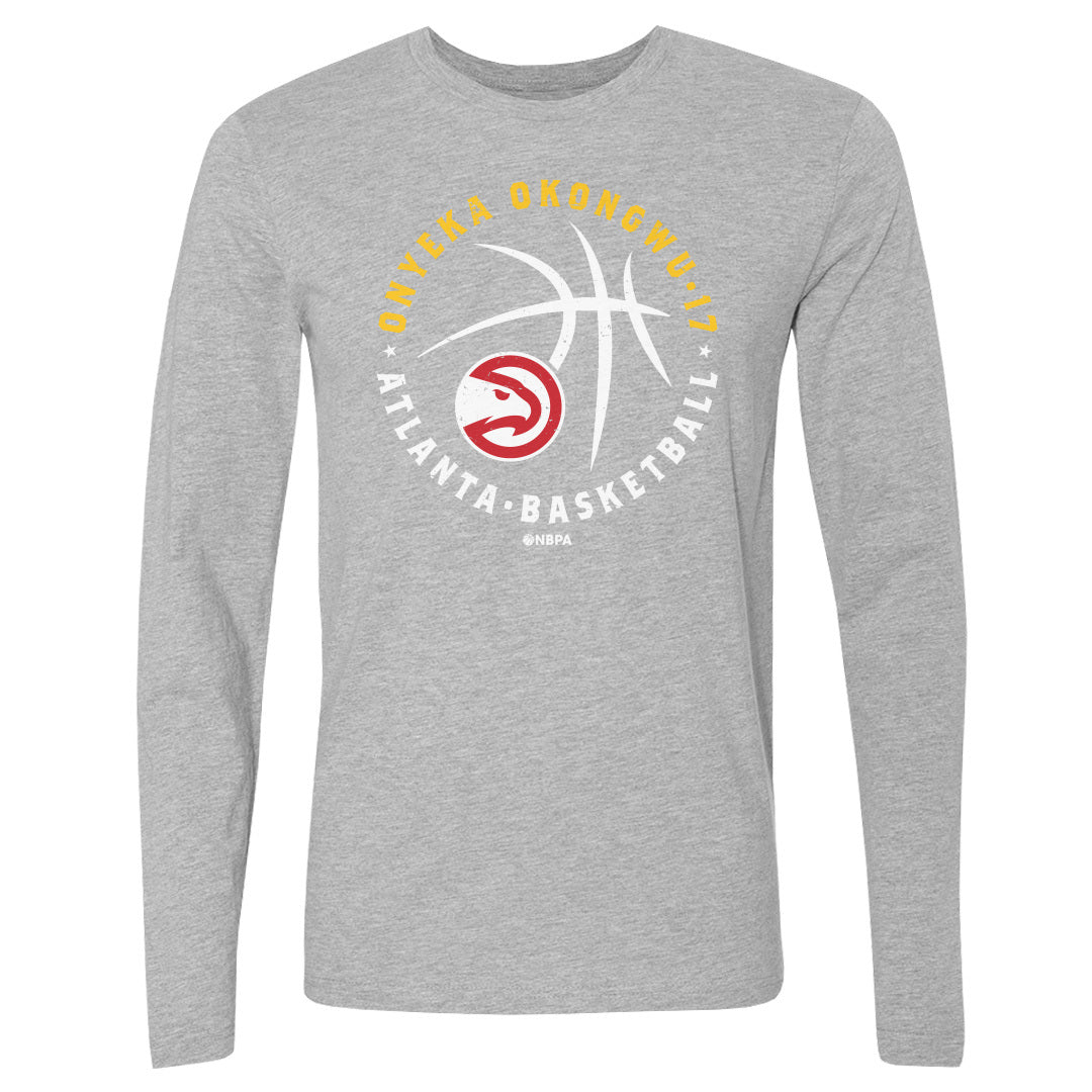 Onyeka Okongwu Atlanta Hawks Player Ball WHT