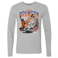 Jalen Brunson New York Knicks Skyline WHT