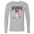 Jalen Brunson New York Knicks Hardwood Comic WHT