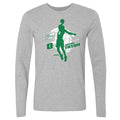 Jayson Tatum Boston Silhouette WHT