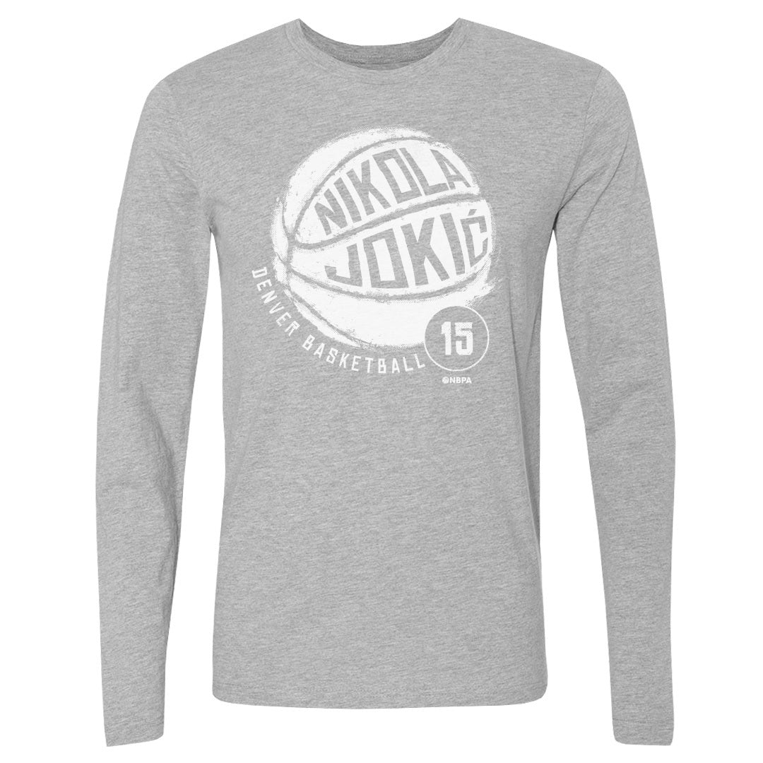 Nikola Jokic Denver Basketball WHT