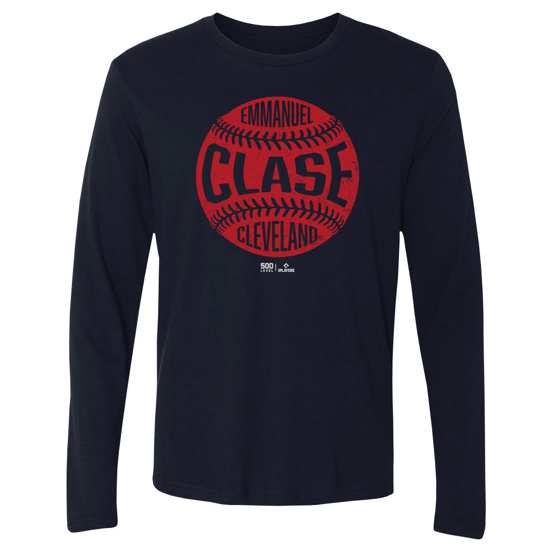 Emmanuel Clase Cleveland Vintage Baseball WHT