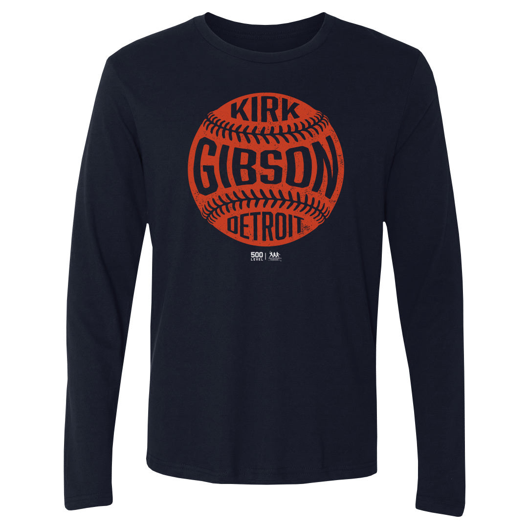 Kirk Gibson Detroit Vintage Baseball WHT