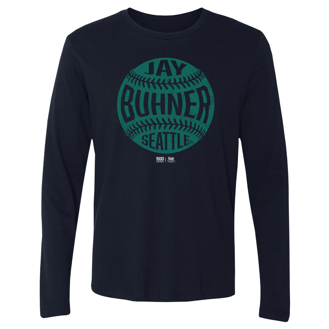 Jay Buhner Seattle Vintage Baseball WHT
