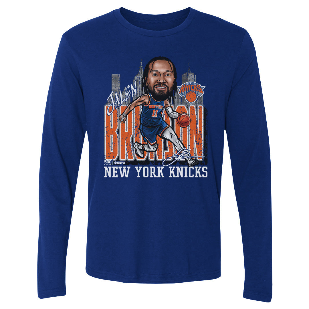 Jalen Brunson New York Knicks Cartoon City Cartoon WHT