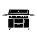 49-Inch Professional 99K BTU Outdoor Stainless Steel BBQ Grill (SAK91342)