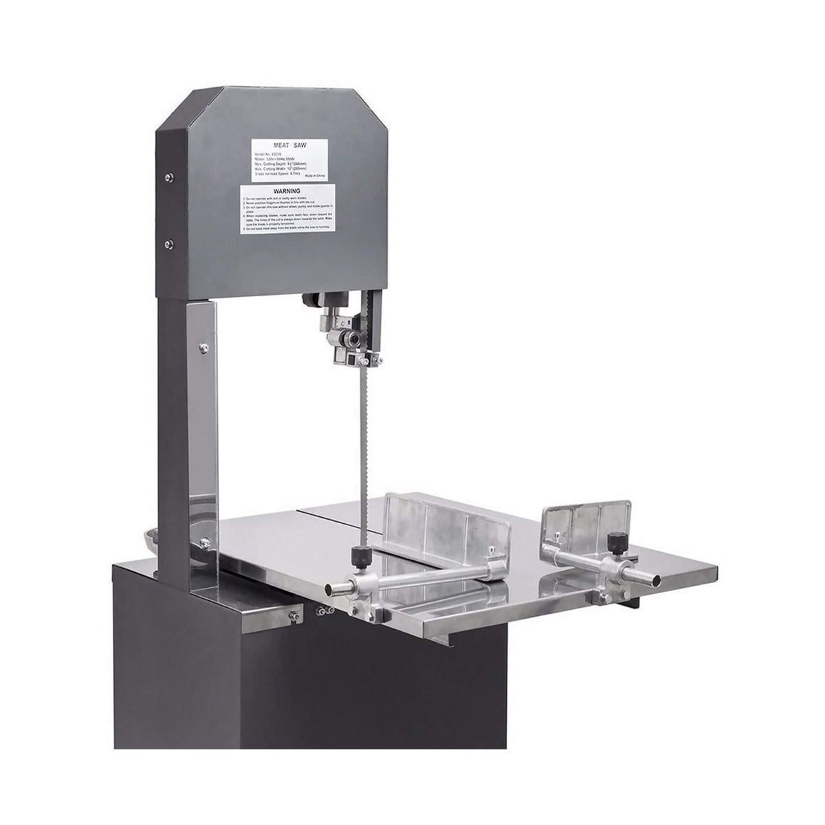 550W Heavy-Duty Standing Bone Meat Cutting Band Saw Machine, 58-Inch (SAK72658)