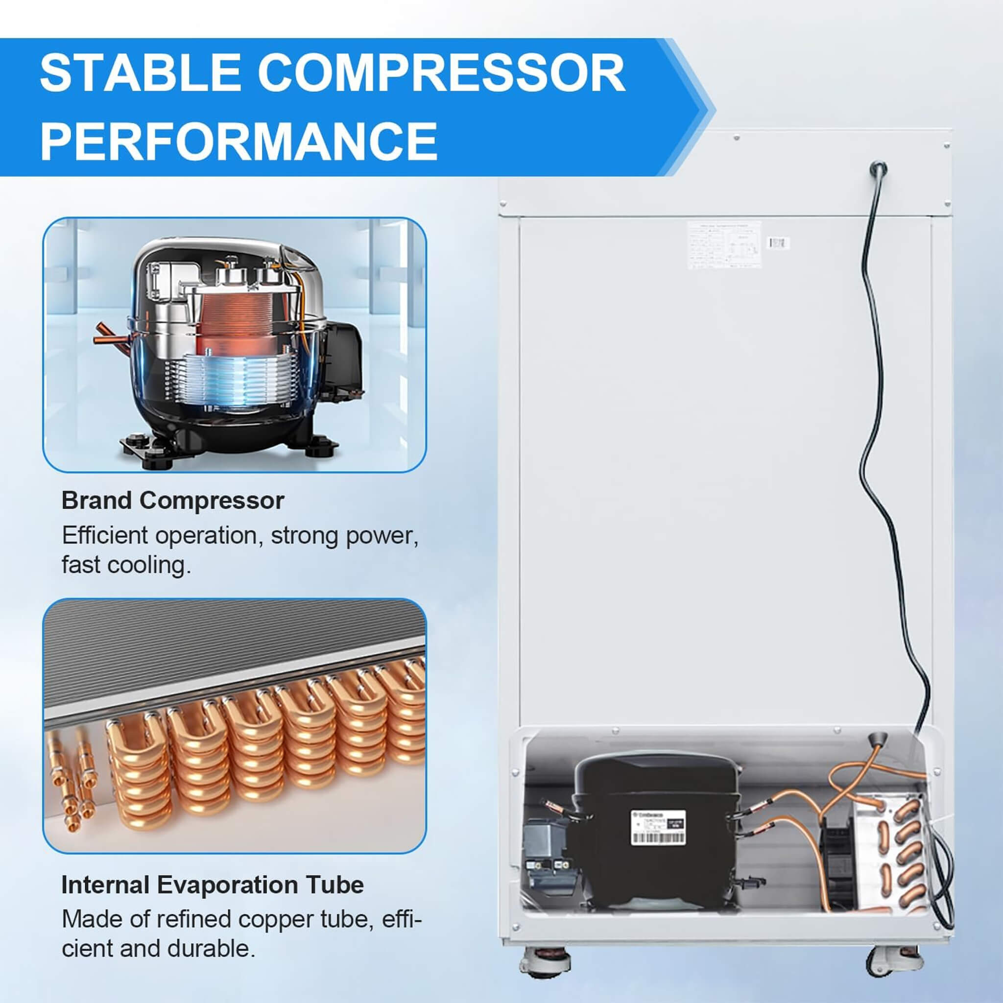 58L Ultra-Low Temperature Laboratory Freezer With Precision Cooling (SAK37621)