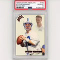 Graded 1998 Playoff Absolute Peyton Manning #165 Retail Red Rookie RC Football Card PSA 10 Gem Mint