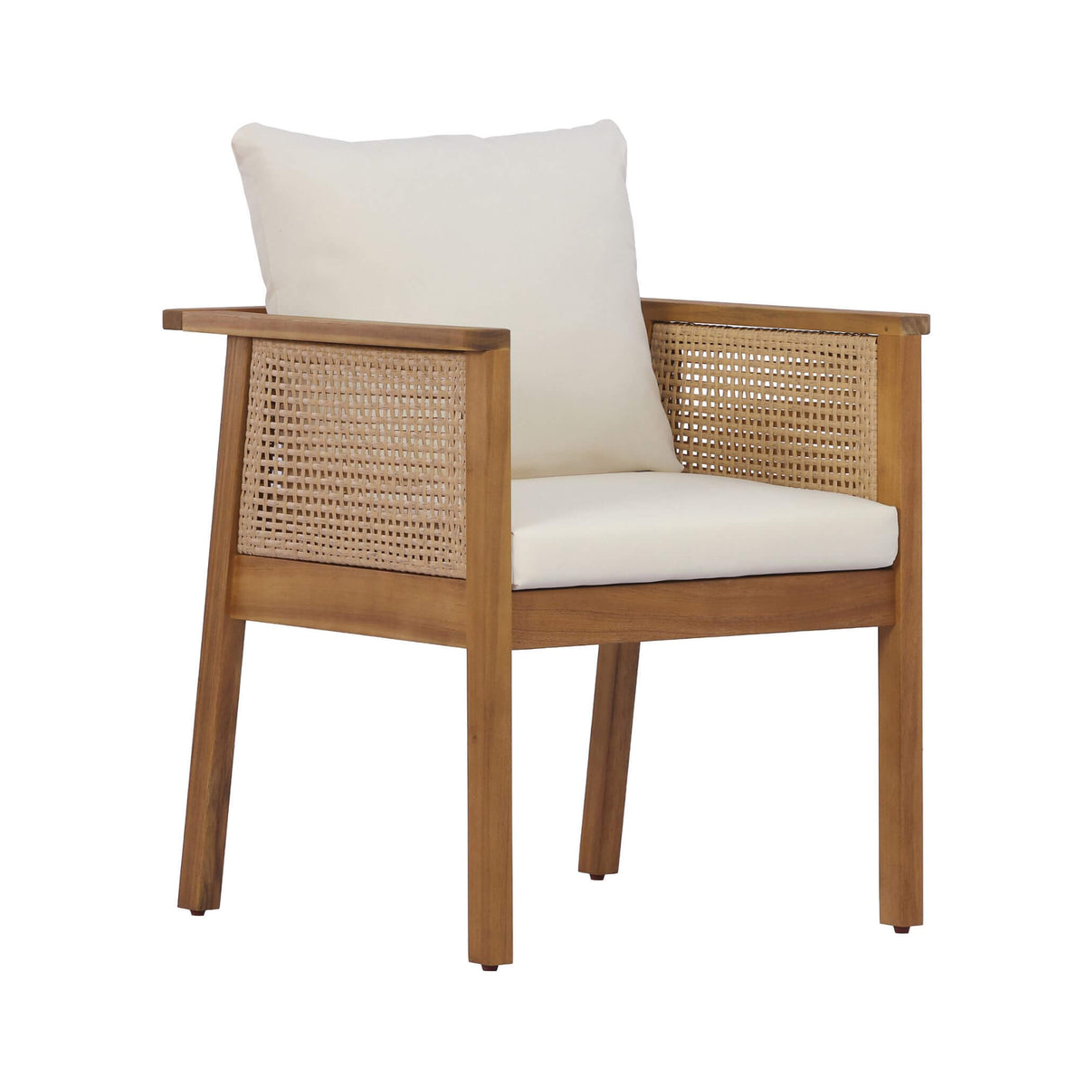 Alora 7-Piece Acacia Wood Outdoor Dining Set With Cushions And Table (SAK14657)