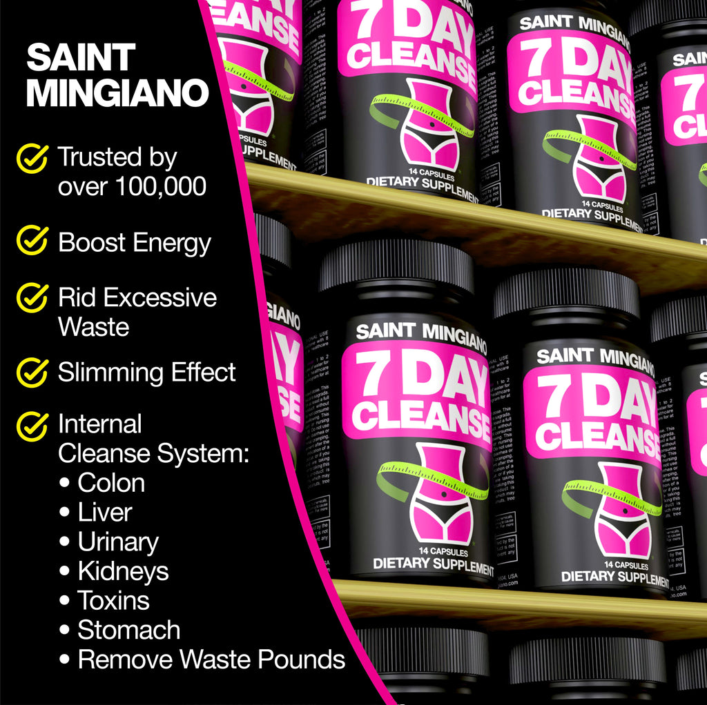 7 Day Cleanse Program | Colon Detox with Natural Laxative for Constipation & Bloating