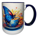 Butterfly 15 oz Critter Mug
