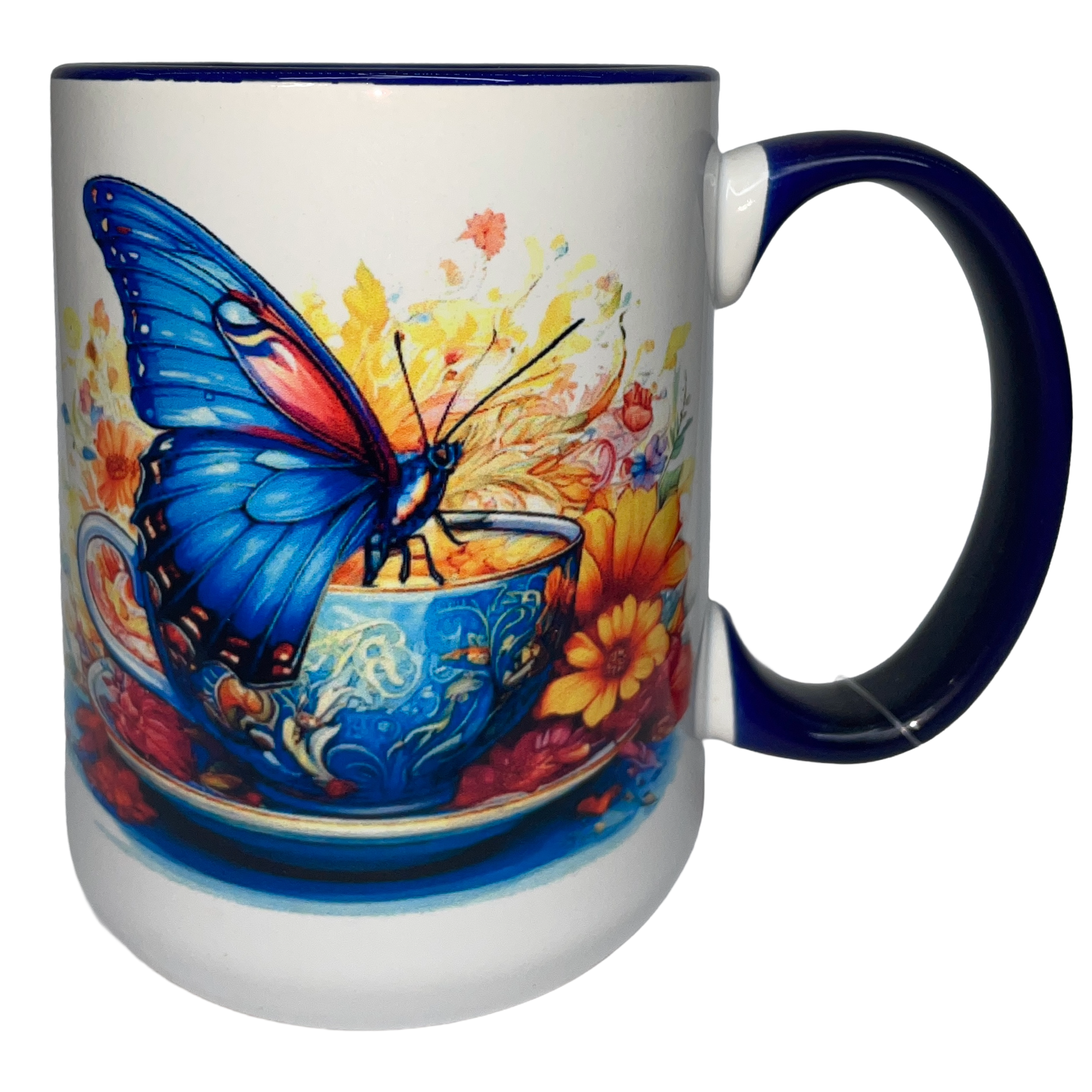 Butterfly 15 oz Critter Mug