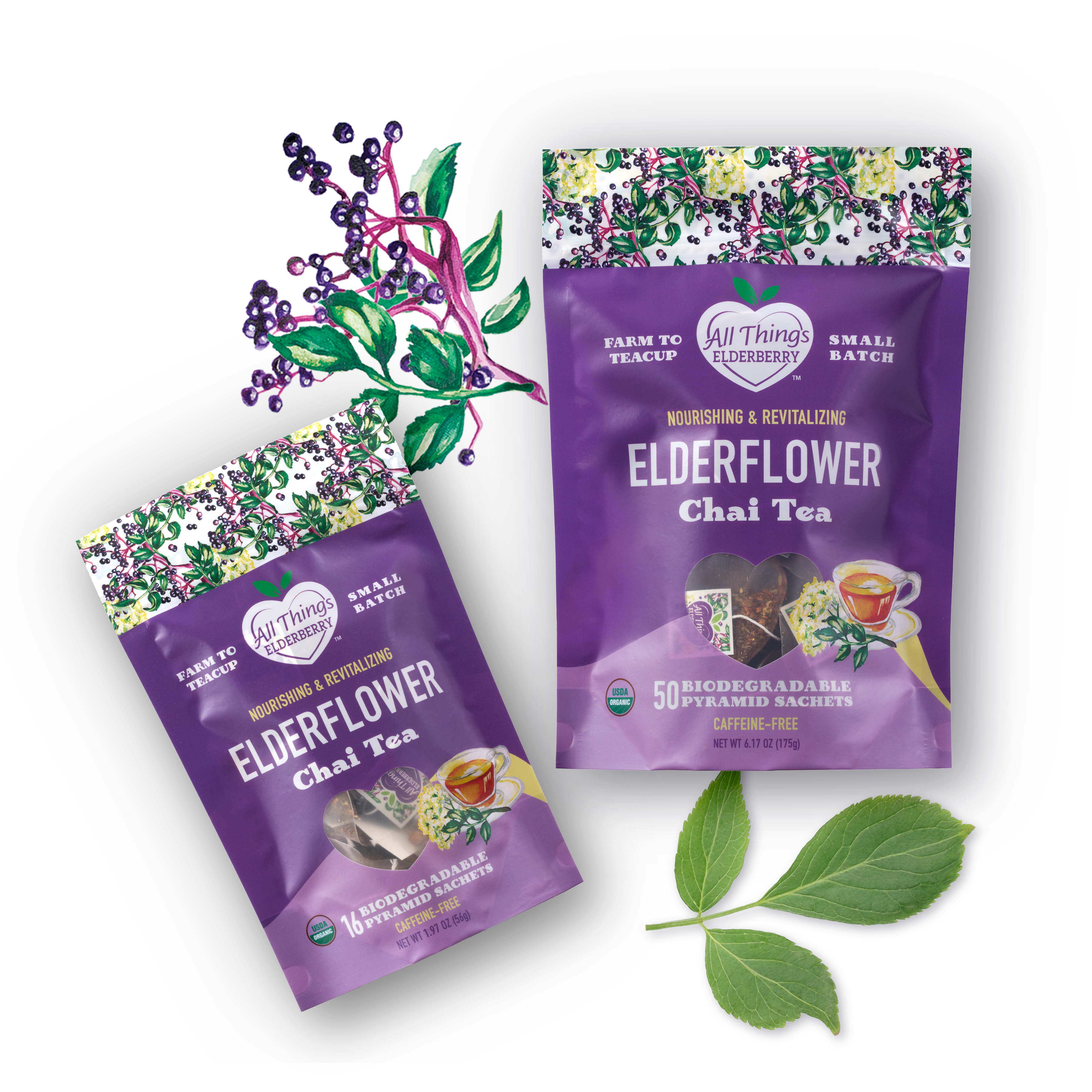Elderflower Chai Herbal Tea
