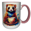 Ferret 15 oz Critter Mug