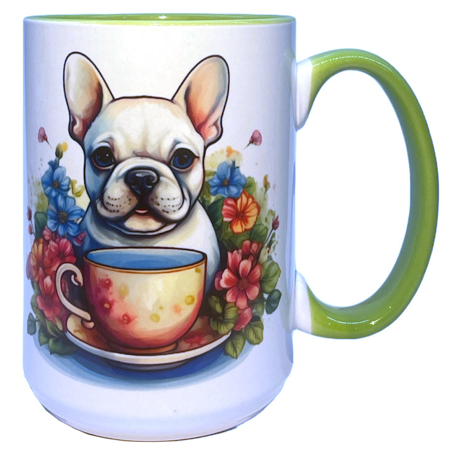 Frenchie 15 oz Dog Mug