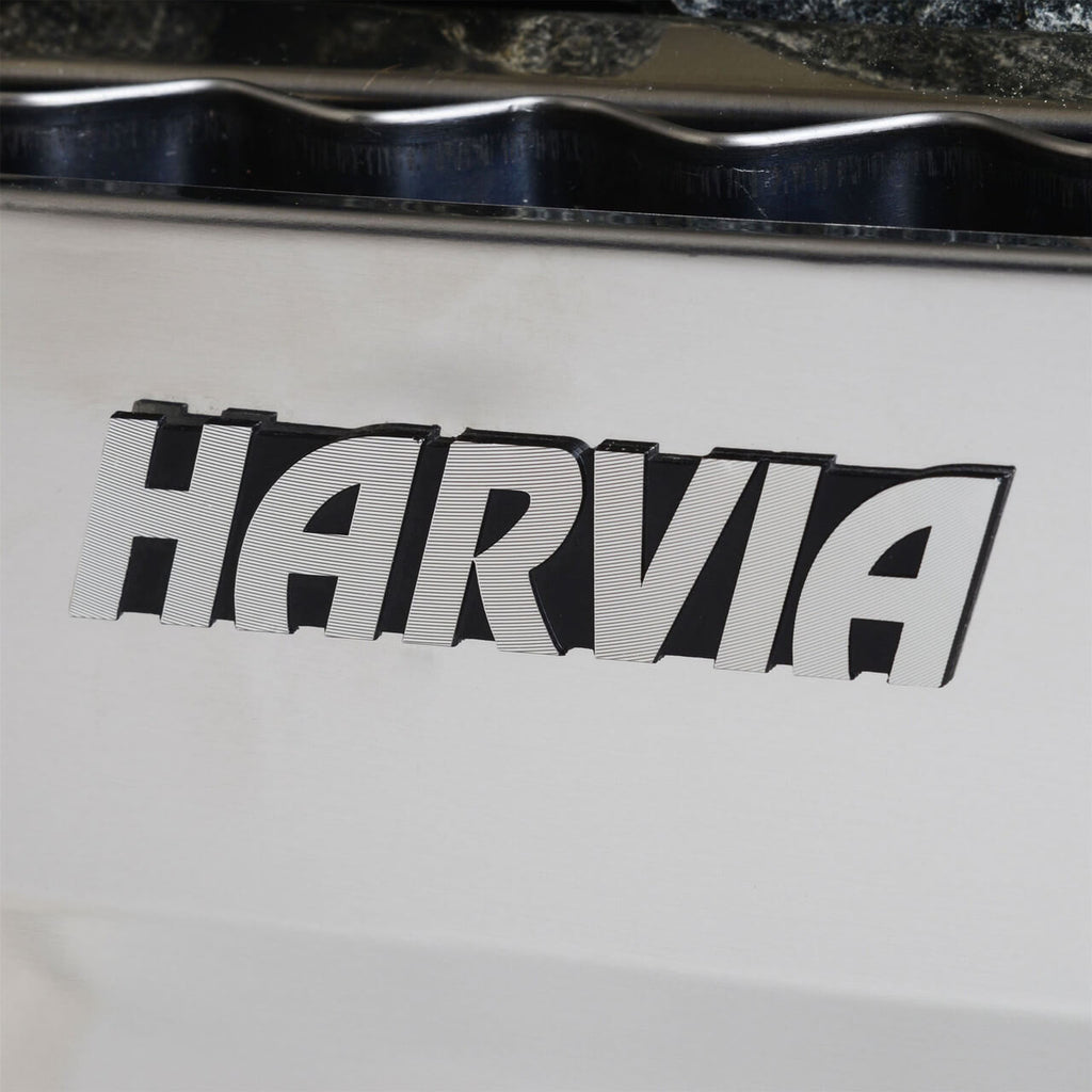 Harvia KIPB Wet Dry Electric Sauna Heater Stove With Built-In Controls & Sauna Stones (SAK47351)