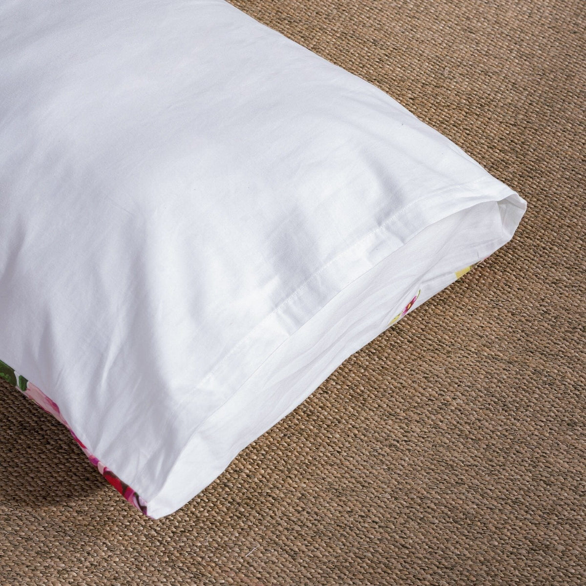 DaDa Bedding Pink Romantic Roses Floral Fitted Sheet Set