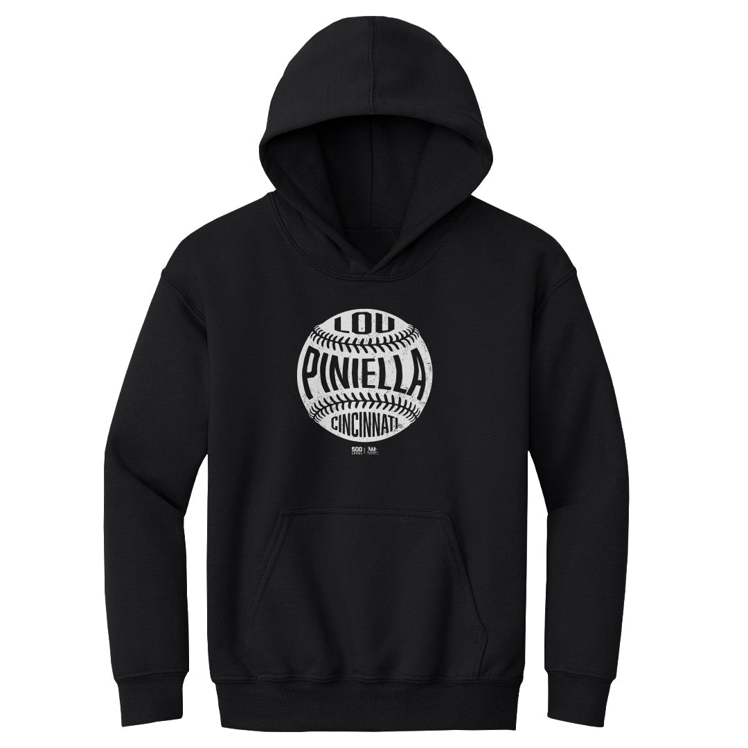 Lou Piniella Cincinnati Vintage Baseball WHT