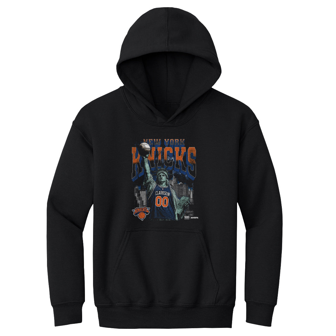 Jordan Clarkson New York Knicks Statue Of Liberty WHT