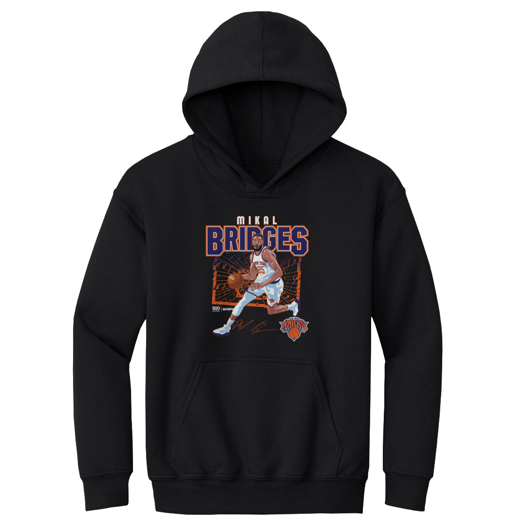 Mikal Bridges New York Knicks Shattered WHT