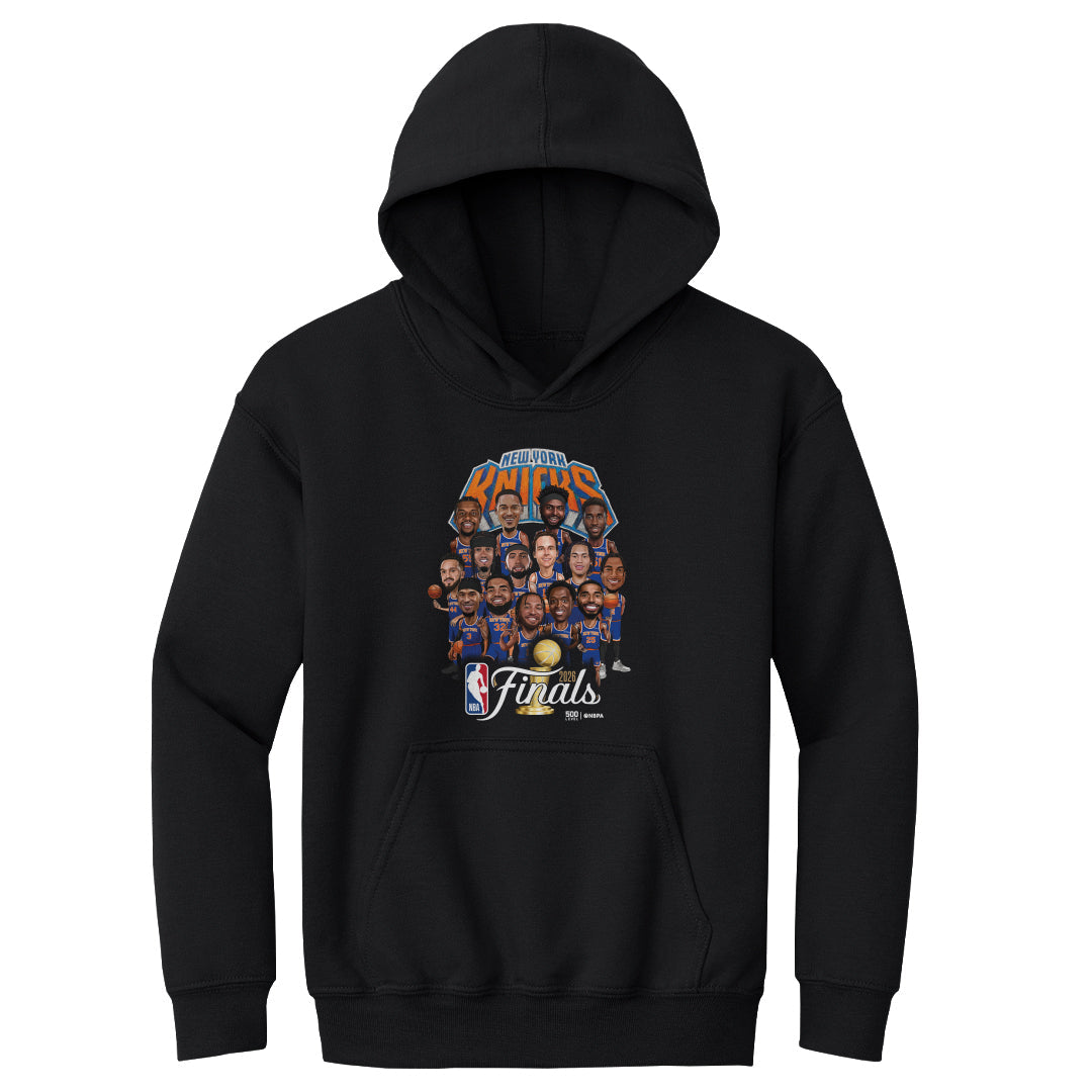 New York Knicks NBA Finals 2026 Caricature WHT