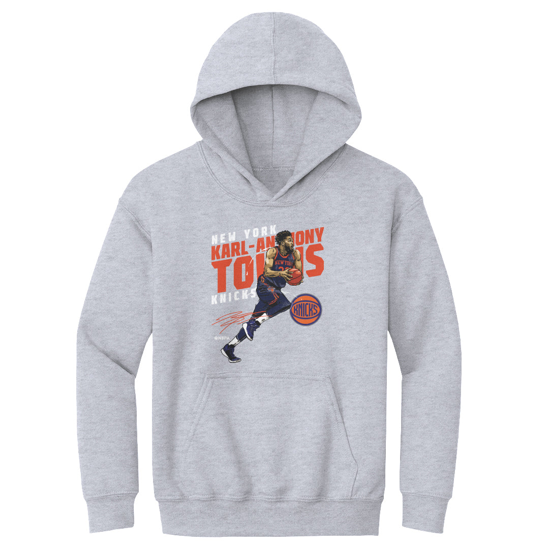 Karl-Anthony Towns New York Knicks Slant WHT
