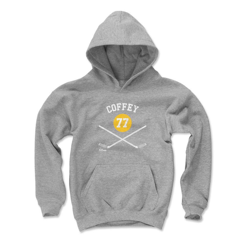 Paul Coffey Pittsburgh 77 Sticks WHT