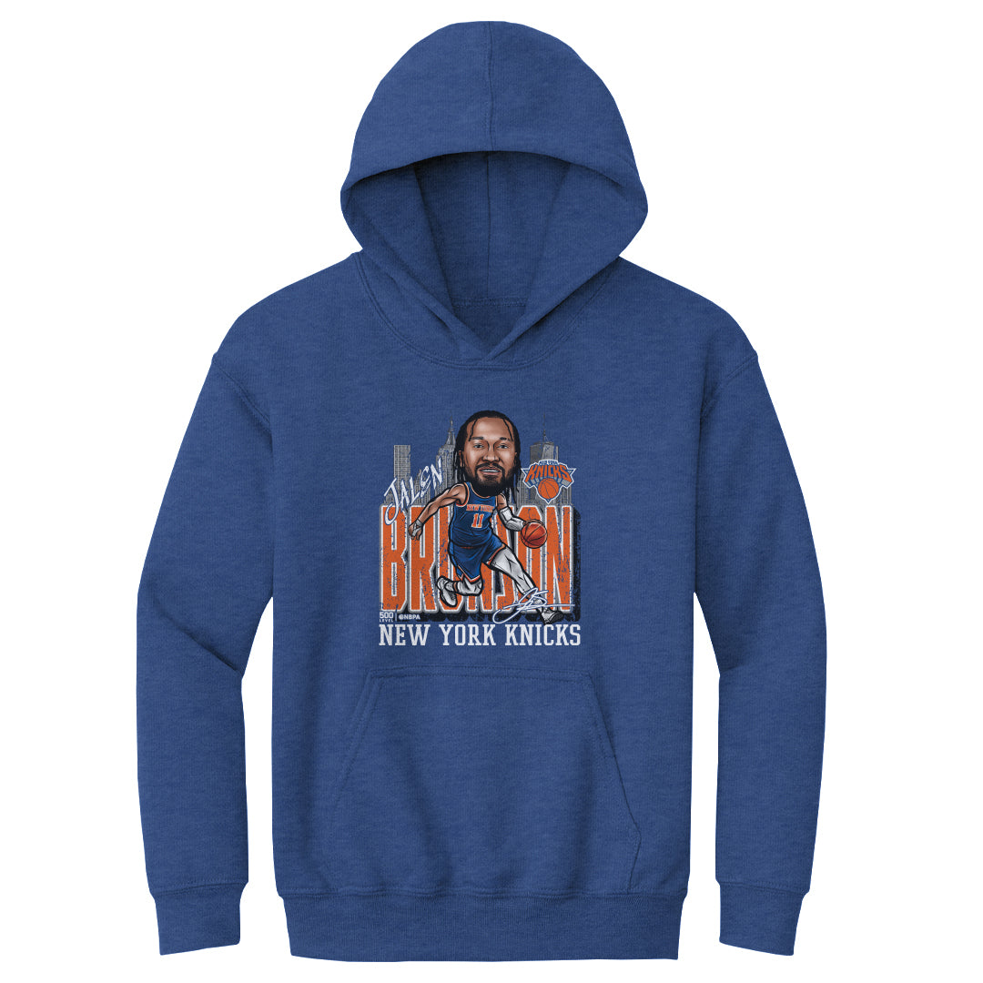 Jalen Brunson New York Knicks Cartoon City Cartoon WHT