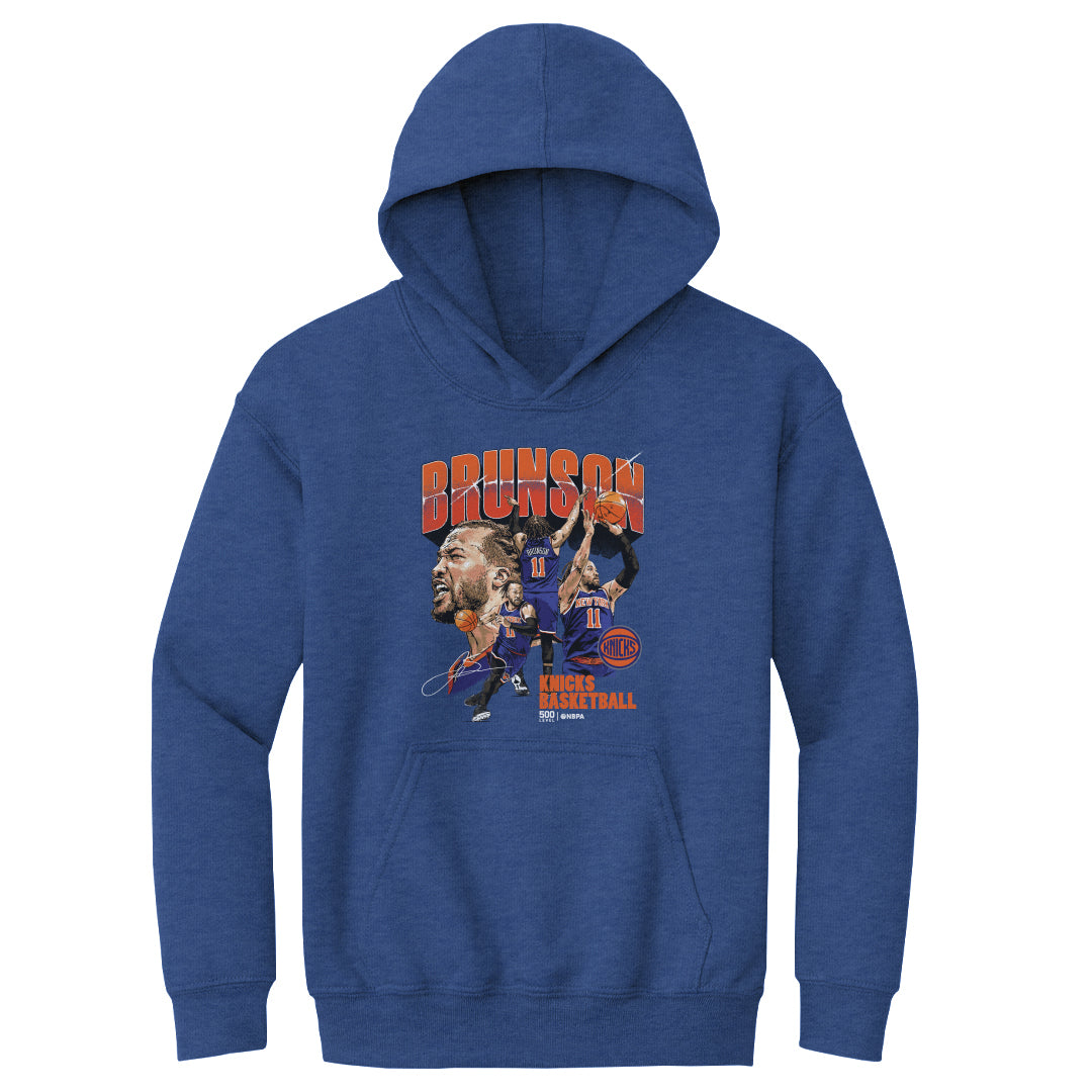 Jalen Brunson New York Knicks Collage WHT