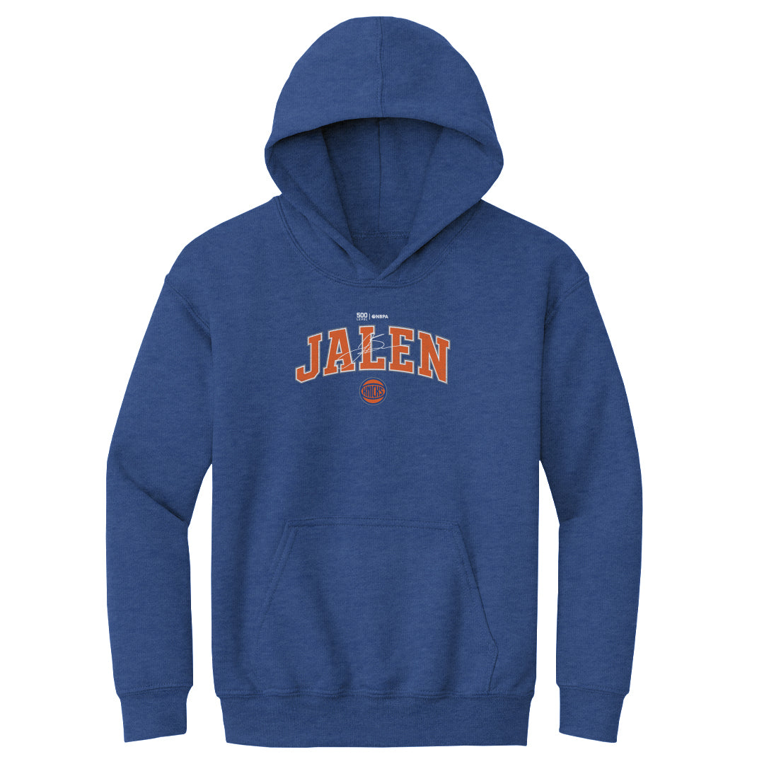 Jalen Brunson New York Knicks Team Font WHT