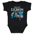 Ally Lemos Orlando Pride Cracked Number WHT