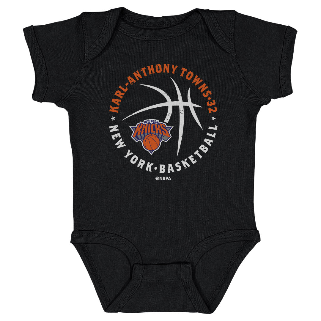 Karl-Anthony Towns New York Knicks Player Ball WHT