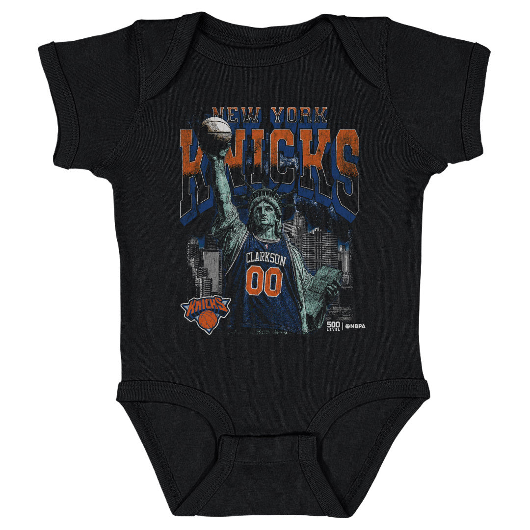 Jordan Clarkson New York Knicks Statue Of Liberty WHT