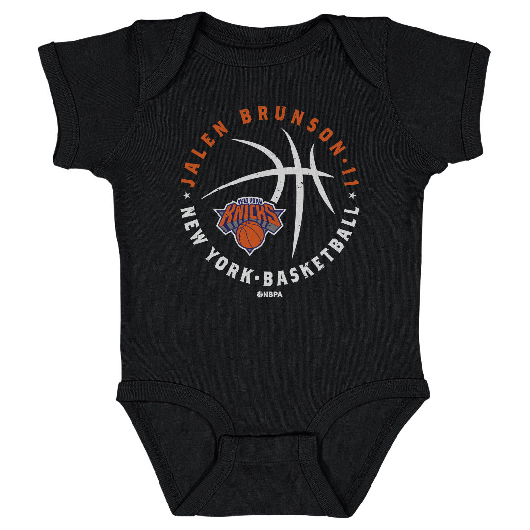 Jalen Brunson New York Knicks Player Ball WHT