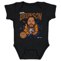 Jalen Brunson New York Knicks Caricature Retro WHT