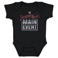 WWE Saturday Night's Main Event 2024 Logo WHT