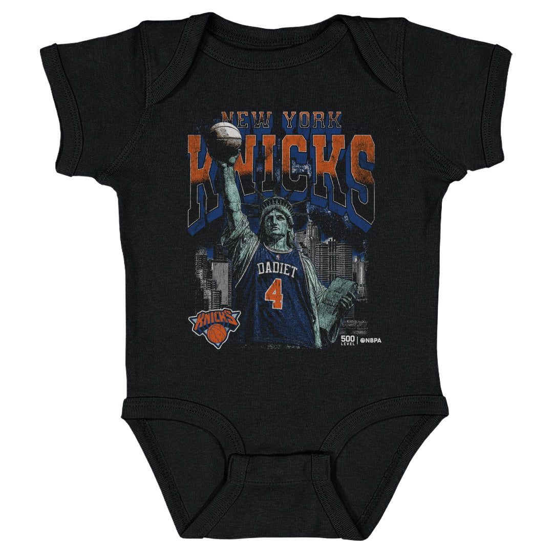 Pacome Dadiet New York Knicks Statue Of Liberty WHT