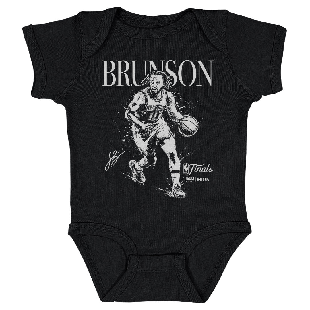 Jalen Brunson New York Knicks NBA Finals 2026 Mono WHT