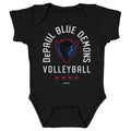 DePaul Blue Demons Volleyball Arc WHT