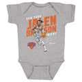 Jalen Brunson New York Knicks Slant WHT