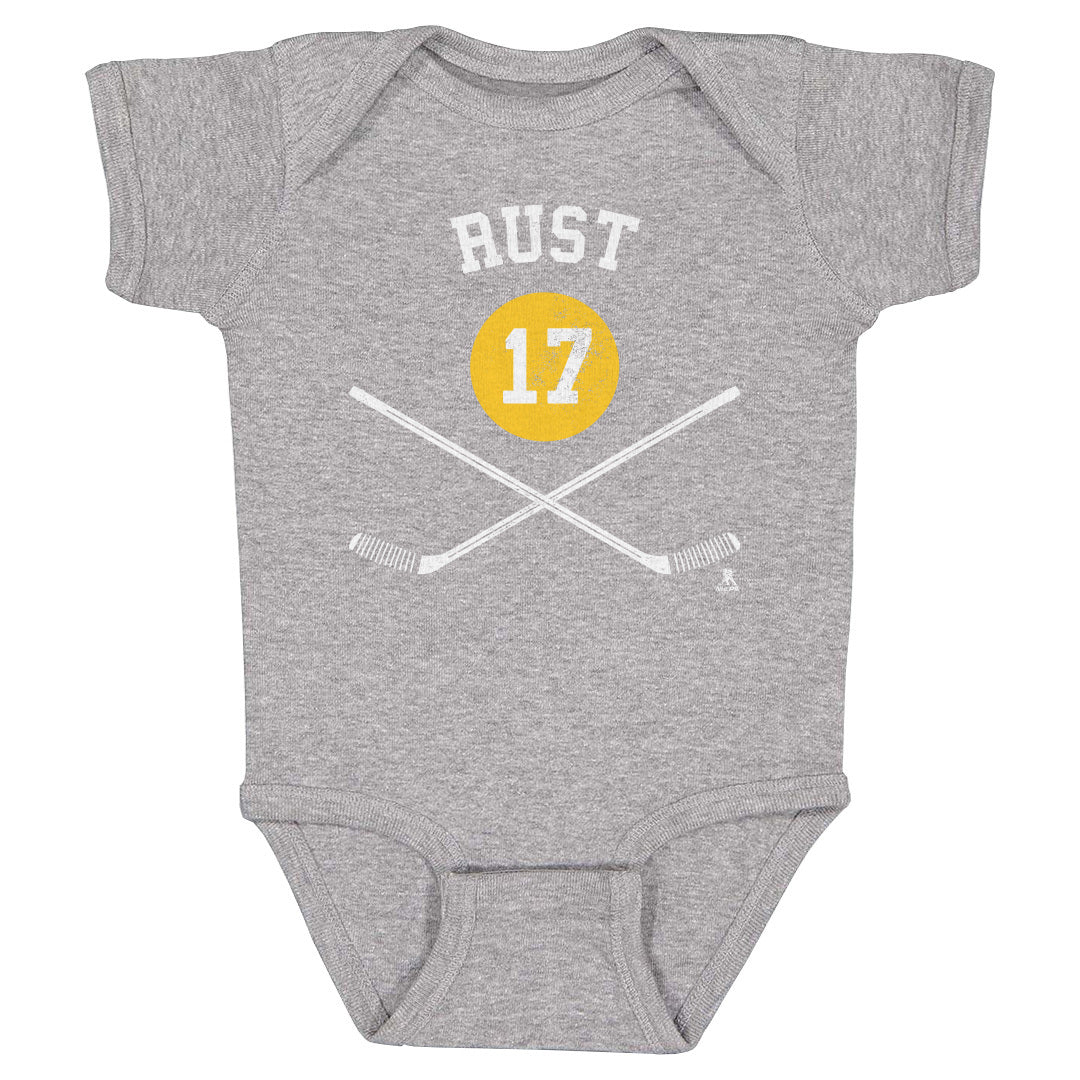Bryan Rust Pittsburgh Sticks WHT
