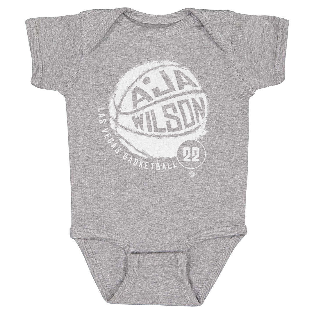 A'ja Wilson Las Vegas Basketball WHT