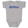 DePaul Blue Demons Wordmark Royal WHT