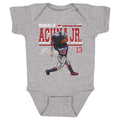 Ronald Acuna Jr. Cartoon WHT