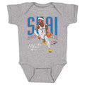 Shai Gilgeous-Alexander Oklahoma City Thunder Caricature WHT