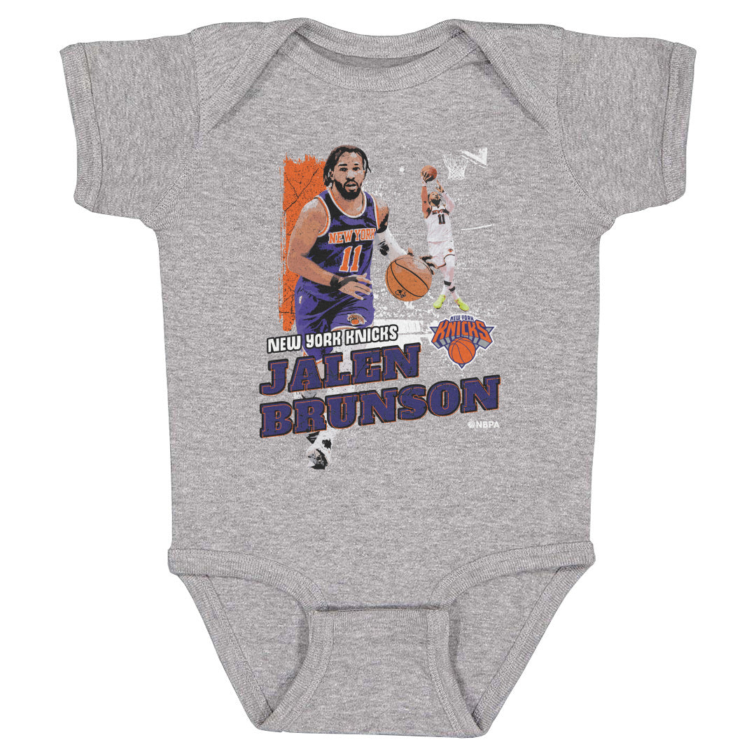 Jalen Brunson New York Knicks Gritty WHT