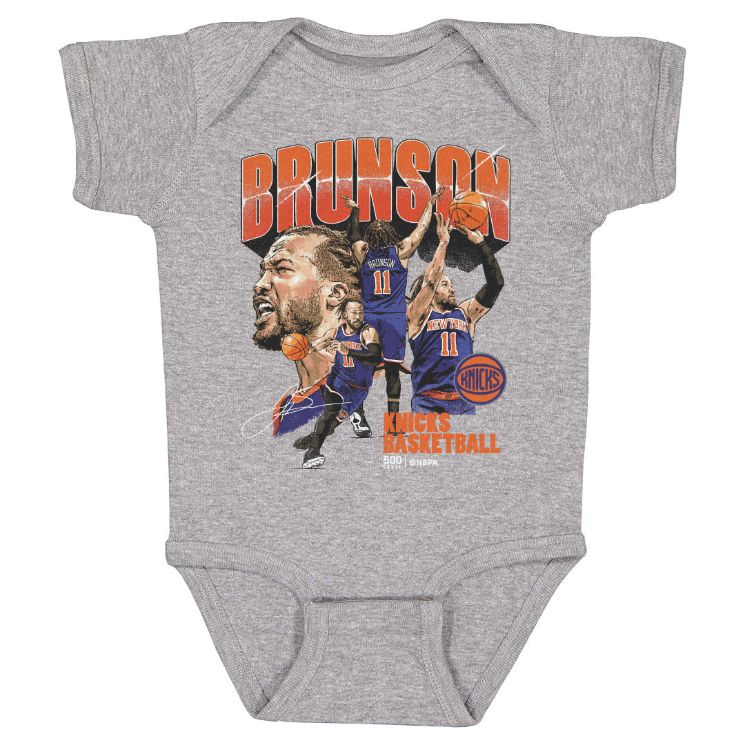Jalen Brunson New York Knicks Collage WHT