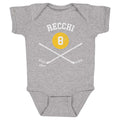 Mark Recchi Pittsburgh 8 Sticks WHT