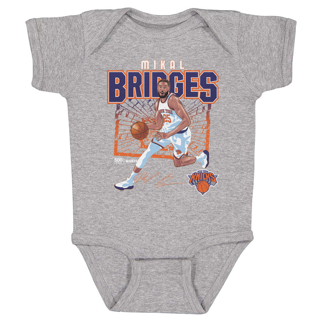 Mikal Bridges New York Knicks Shattered WHT